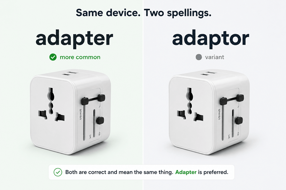 Adapter or adaptor