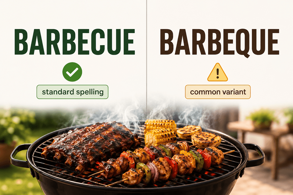 Barbeque or barbecue
