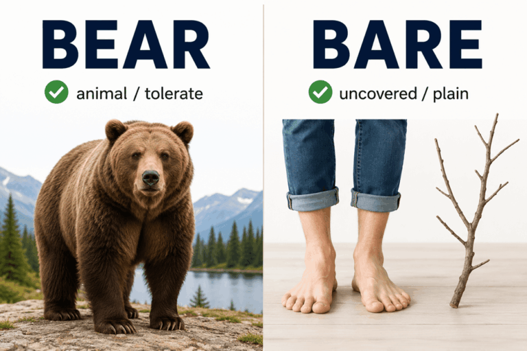 Bear or bare