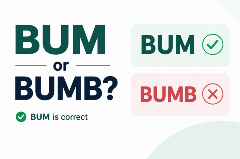 Bumb or bum