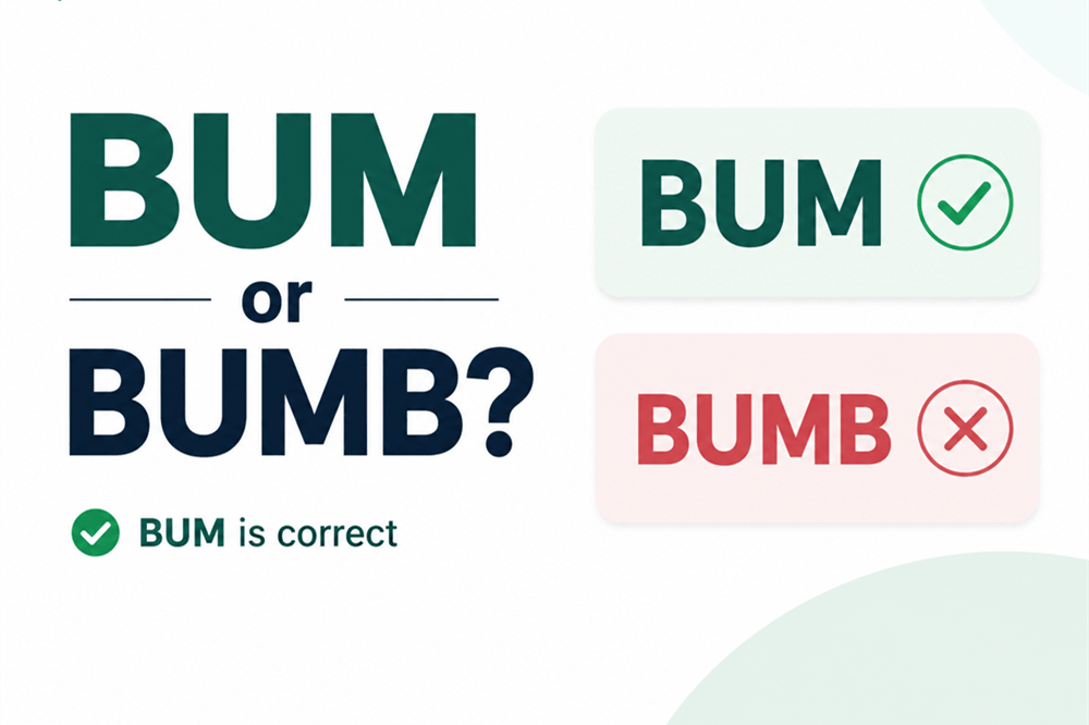 Bumb or bum