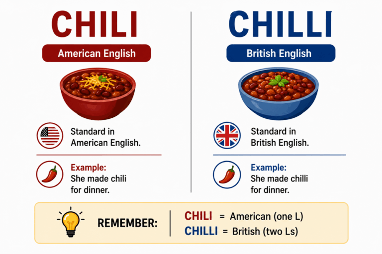 Chilli or chili