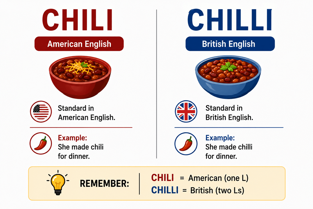 Chilli or chili