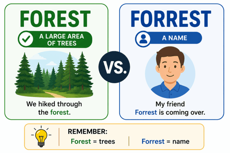 Forrest or forest