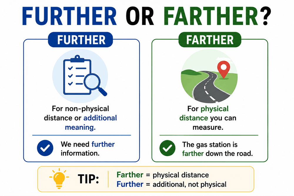 Further or farther