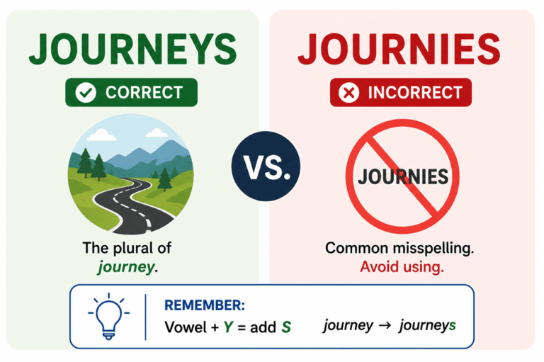 Journies or journeys