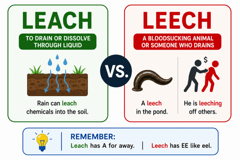 Leach or leech