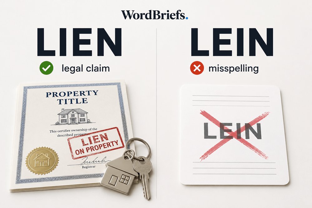 Lein or lien