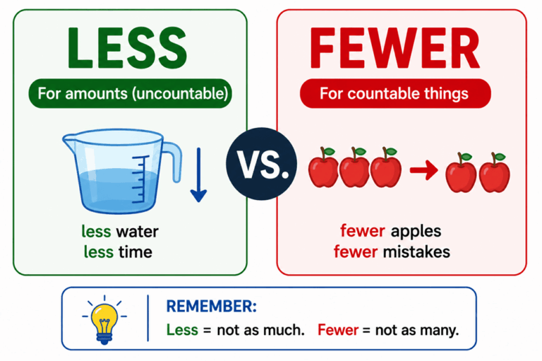 Less or fewer