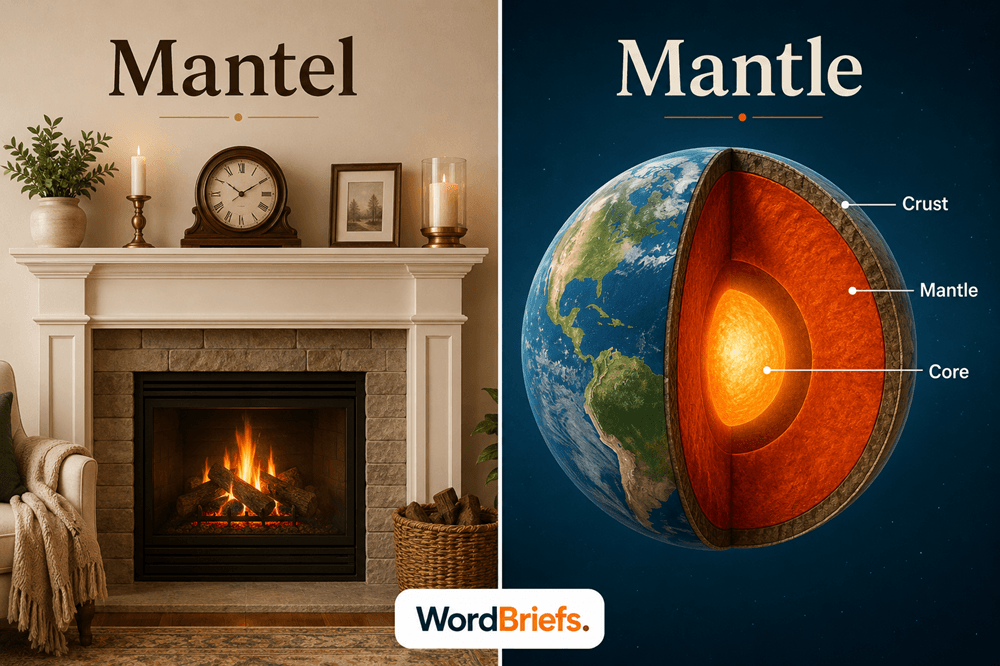 Mantel or mantle