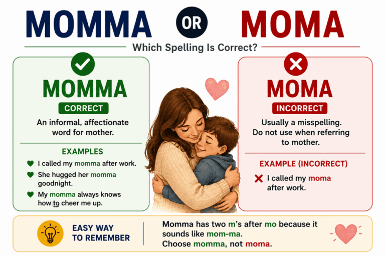 Momma or moma