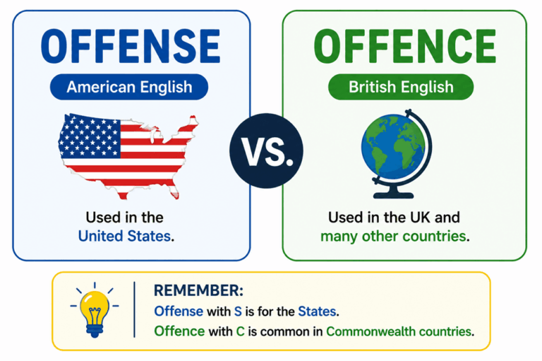 Offense or offence