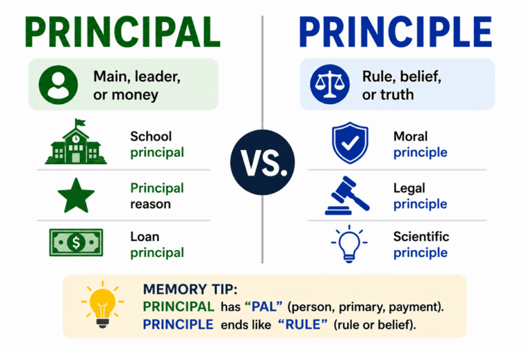 Principal or principle