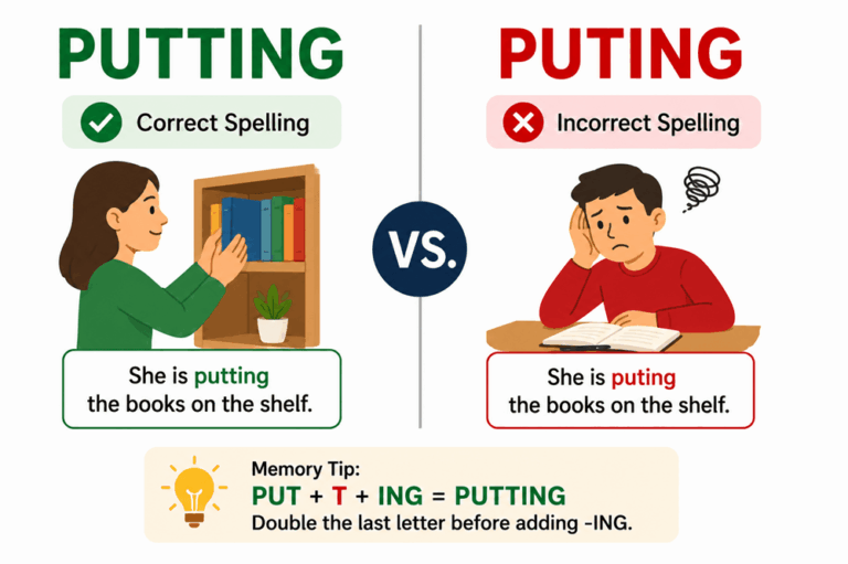 Puting or putting
