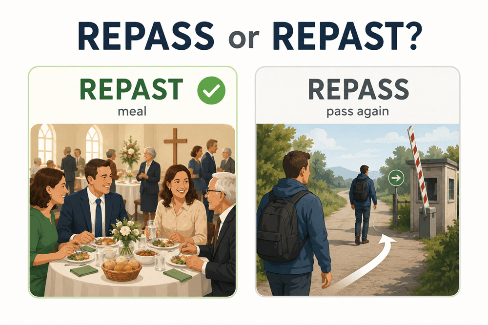 Repass or repast