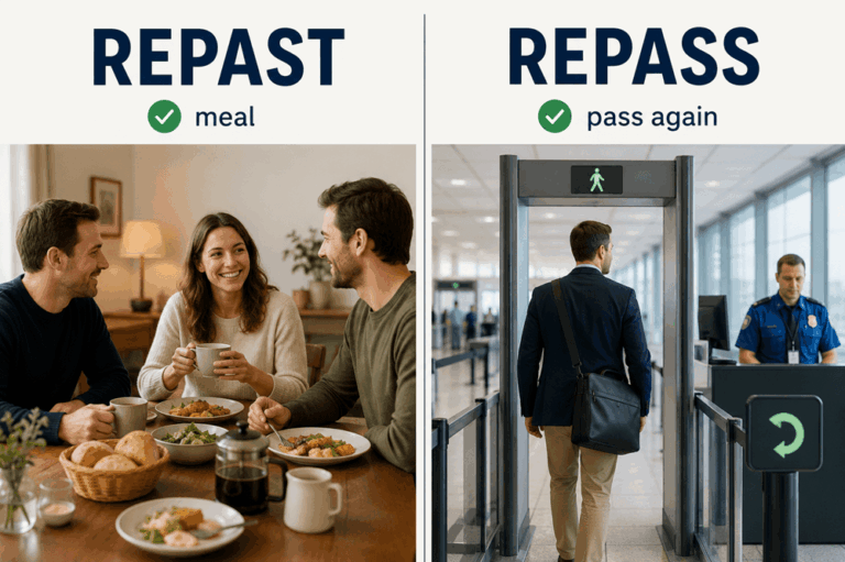 Repast or repass
