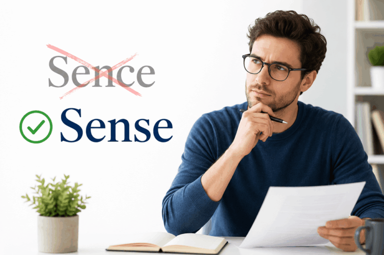 Sence or sense