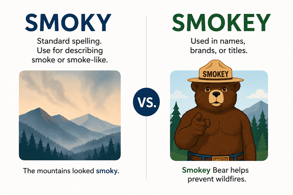 Smoky or smokey