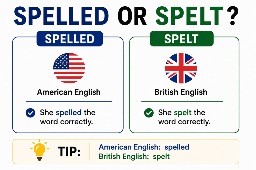 Spelled or spelt