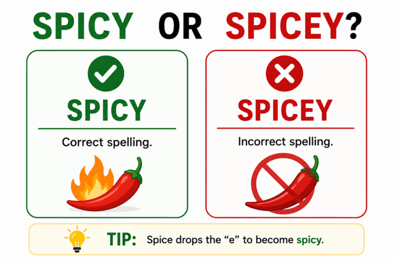 Spicey or spicy