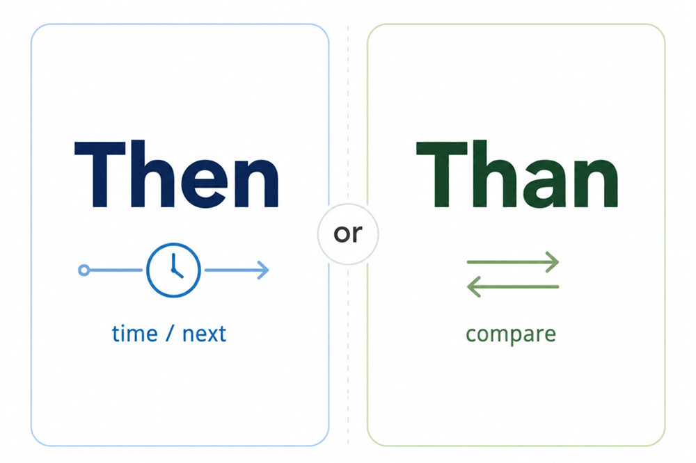 Then or than