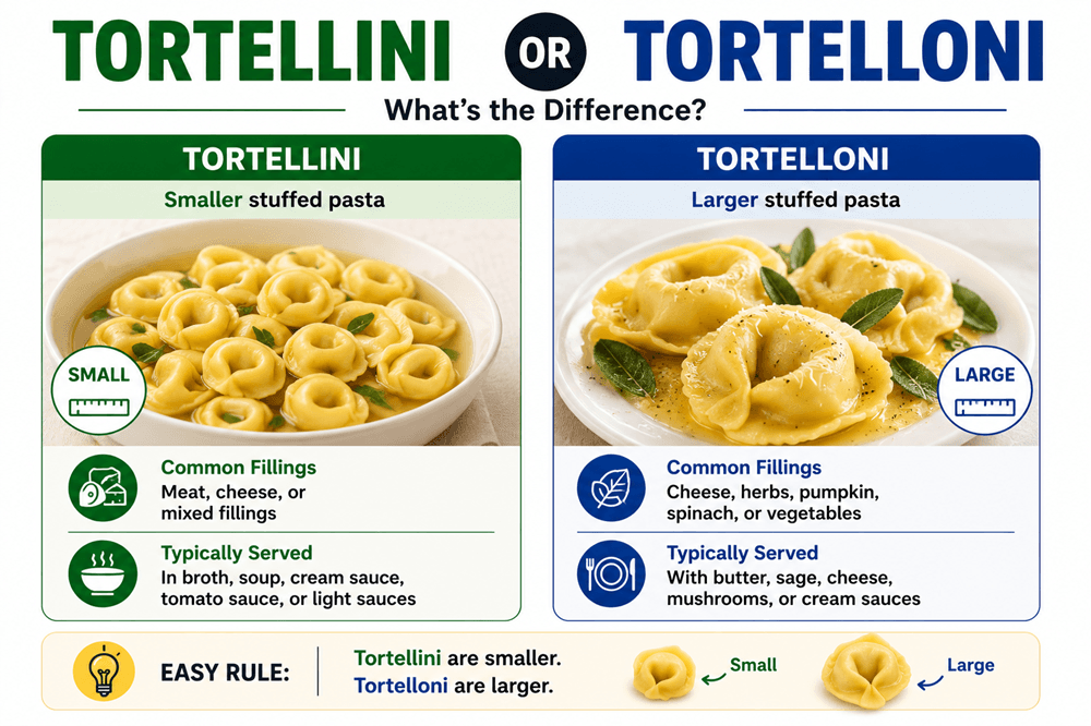 Tortellini or tortelloni