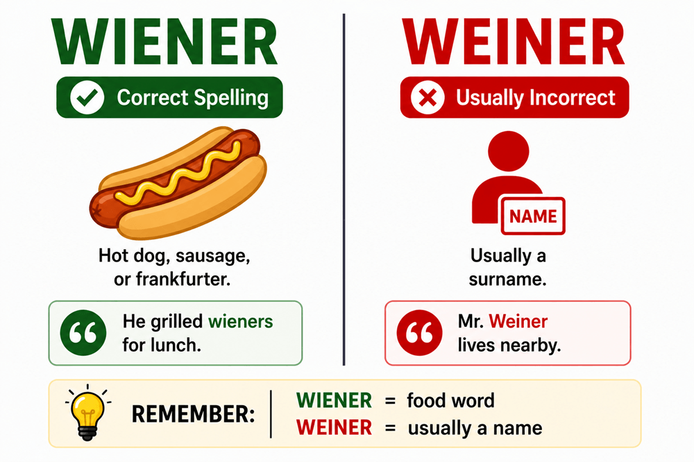 Weiner or wiener