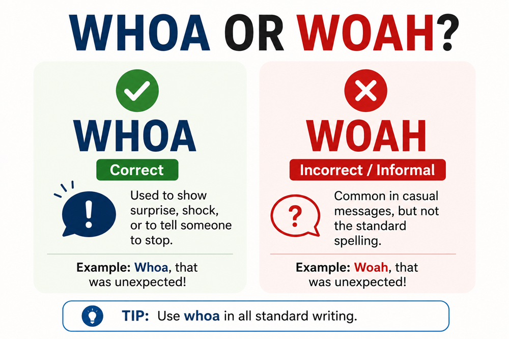 Whoa or woah