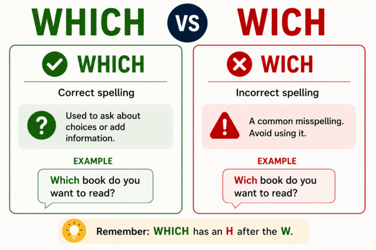 Wich or which