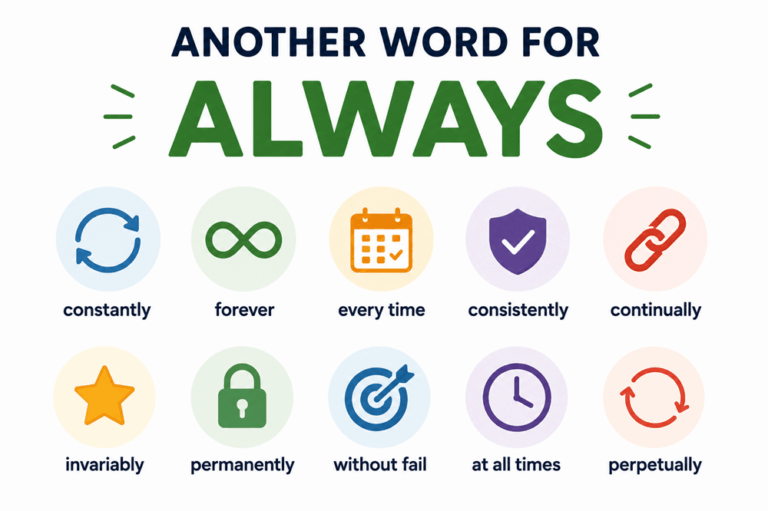 Another word for always