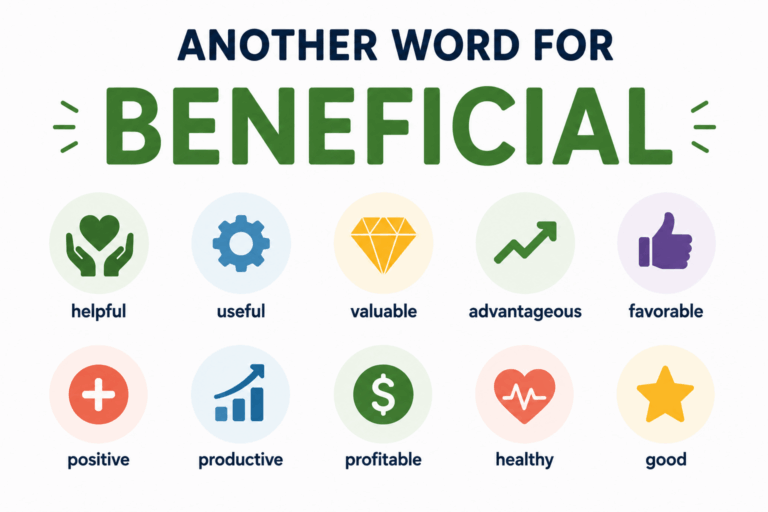 Another word for beneficial