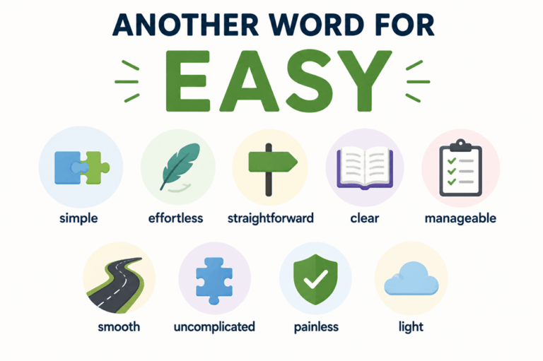 Another word for easy