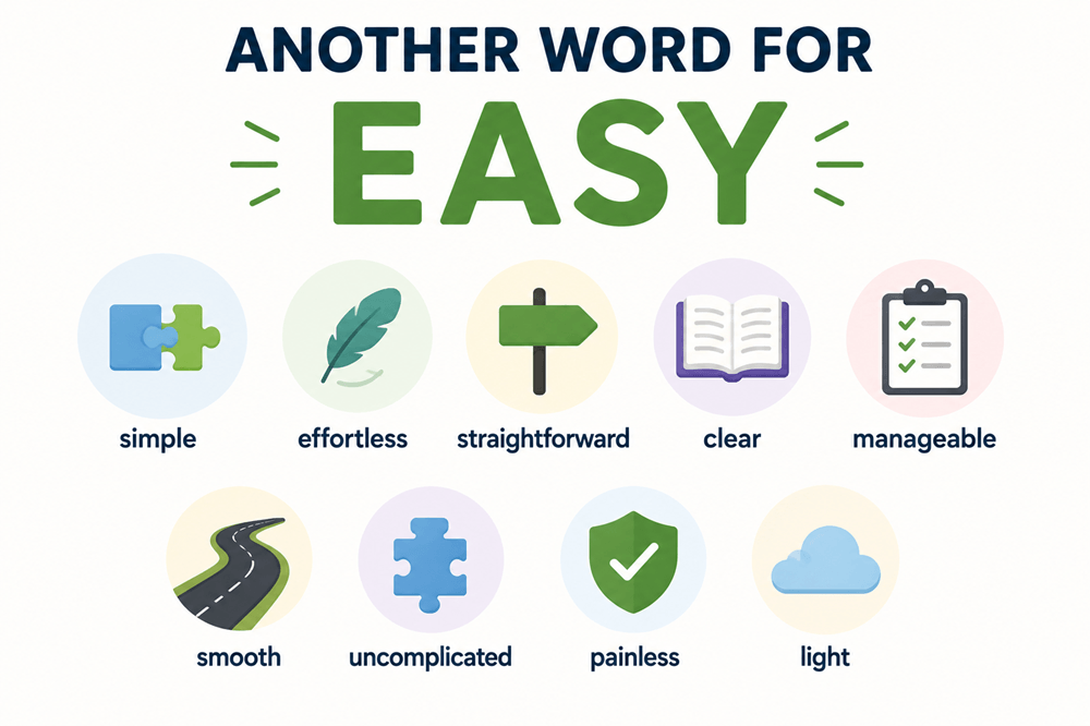 Another word for easy
