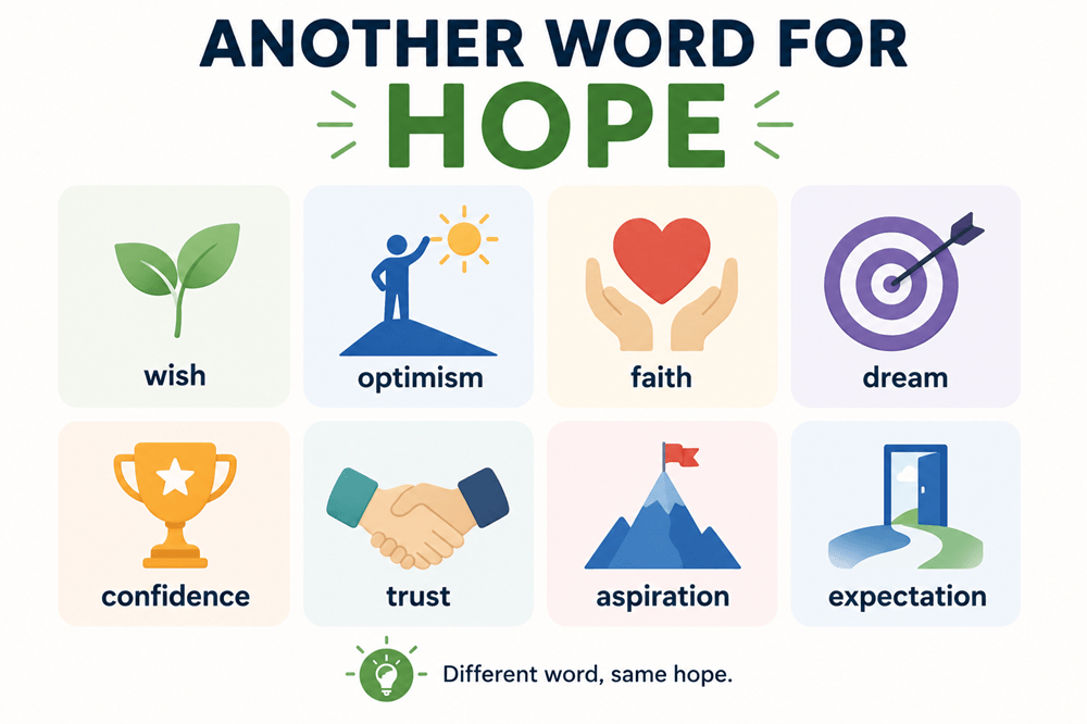 Another word for hope