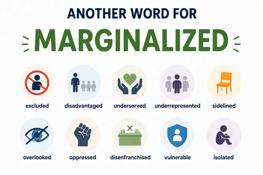 Another word for marginalized