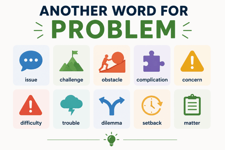 Another word for problem