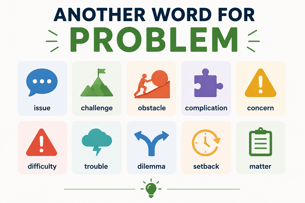 Another word for problem