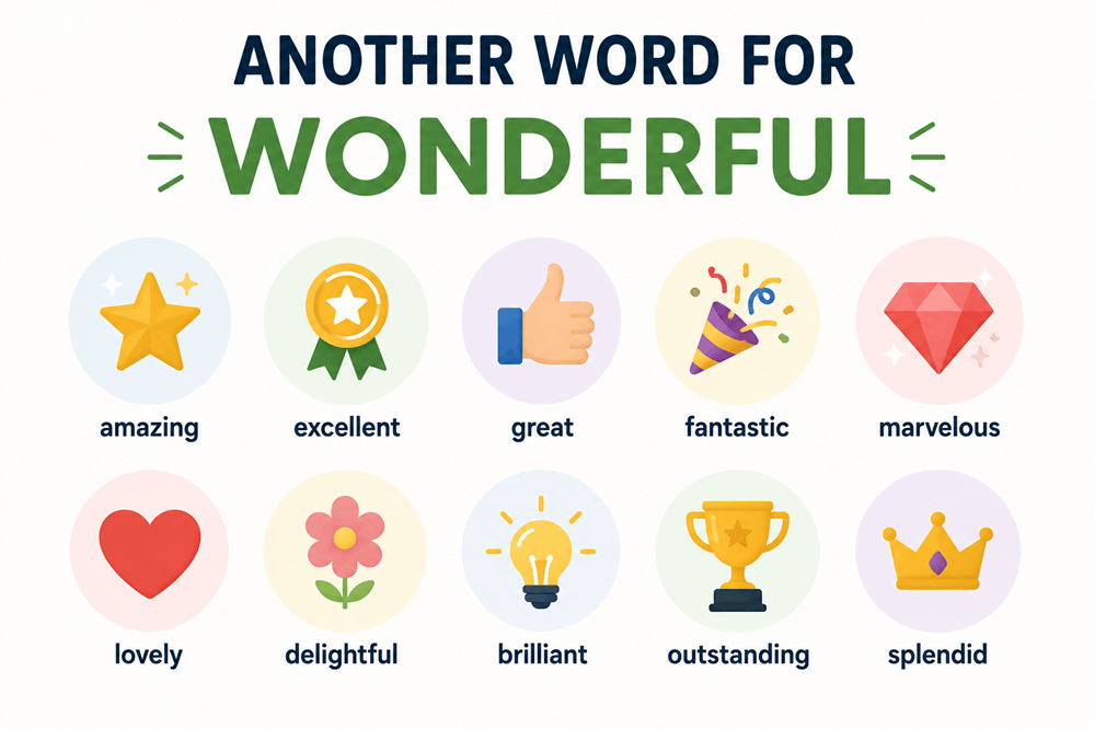 Another word for wonderful