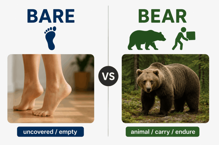 Bare or bear