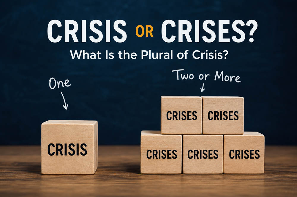 Crisis plural form