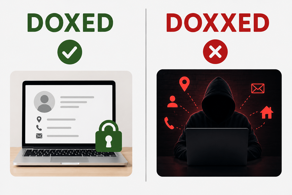 Doxed or doxxed