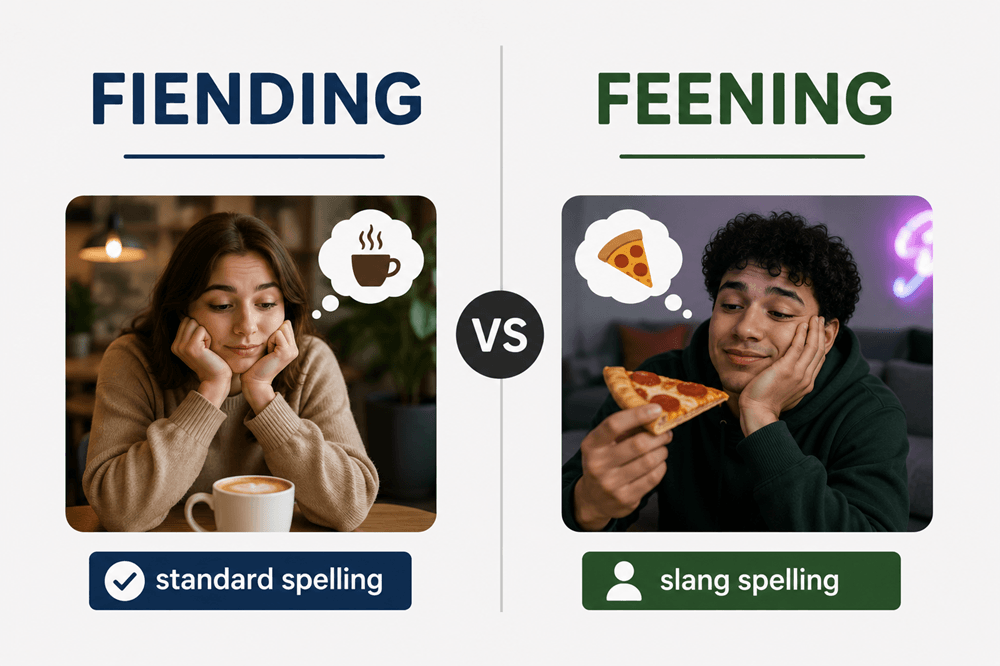 Fiending or feening