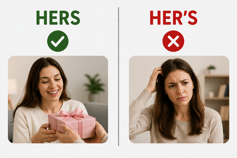 Hers or her's