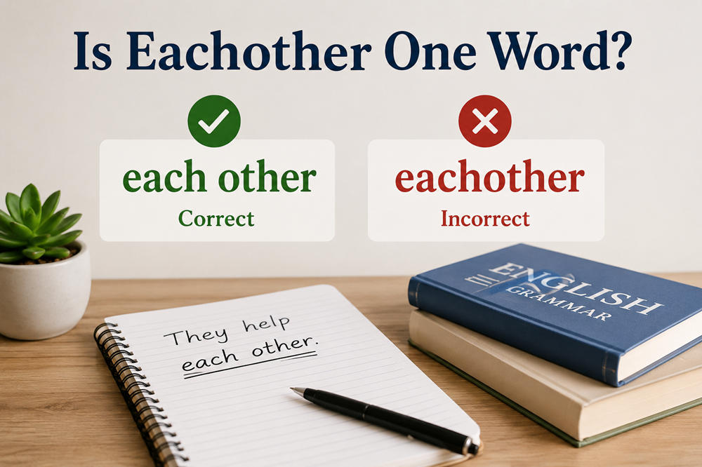 Is eachother one word