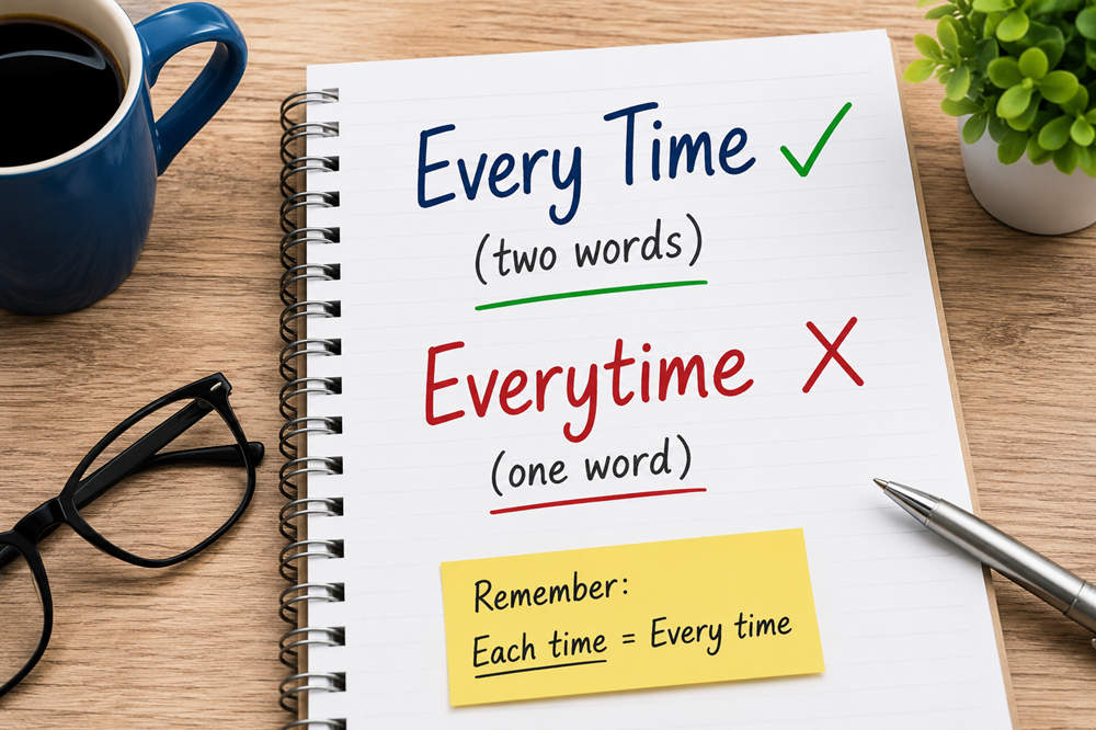Is everytime one word