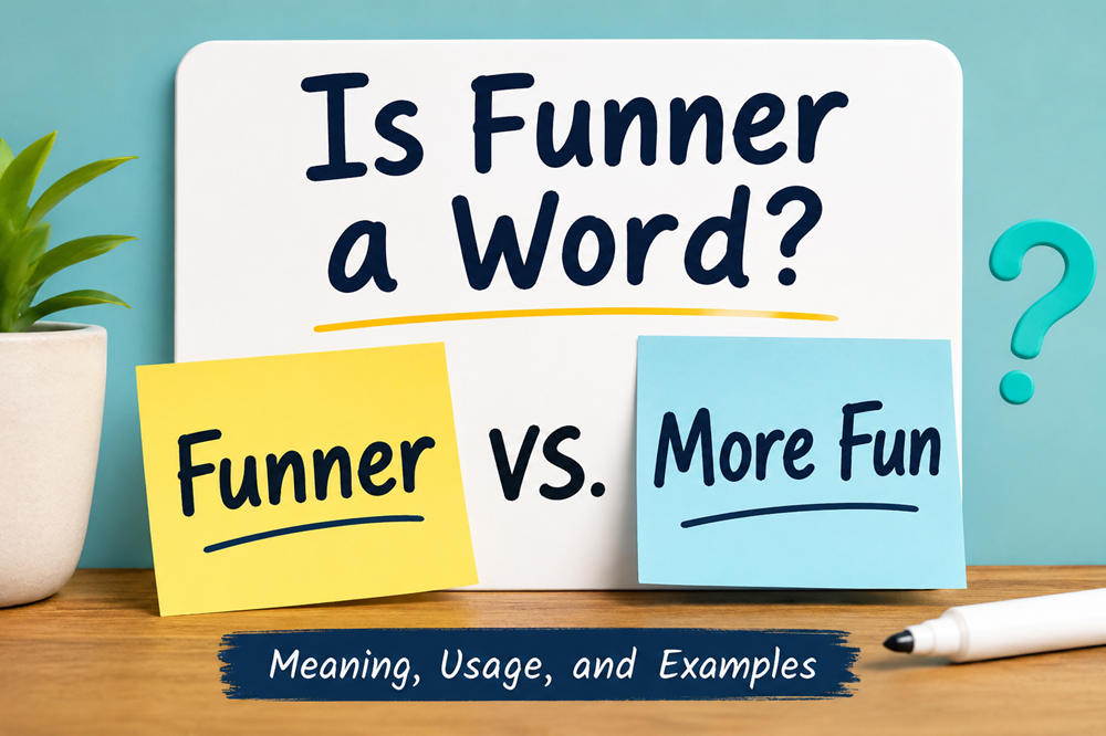 Is funner a word