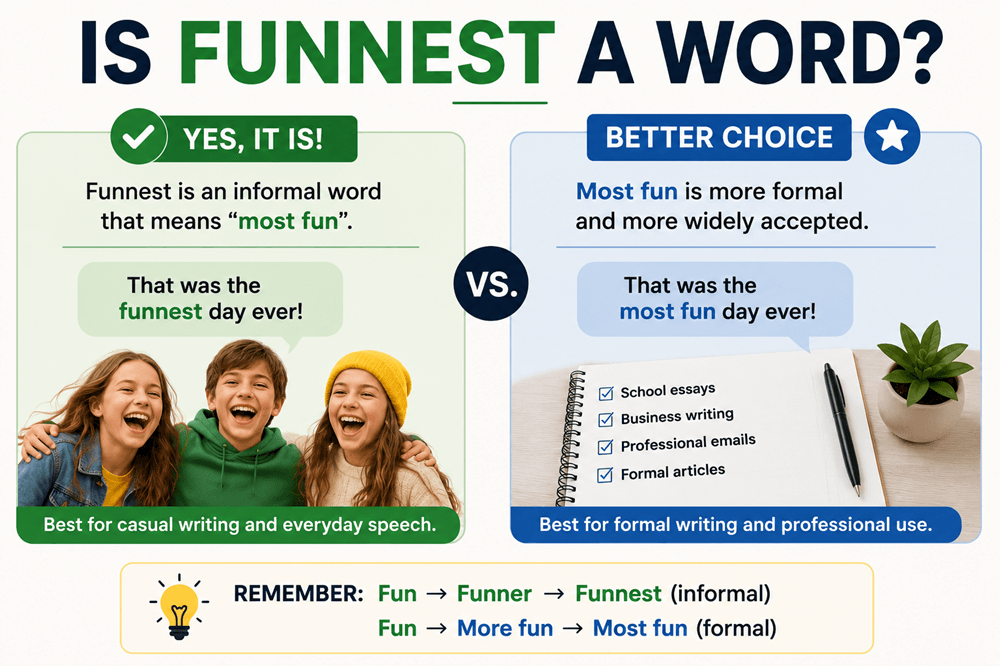 Is funnest a word