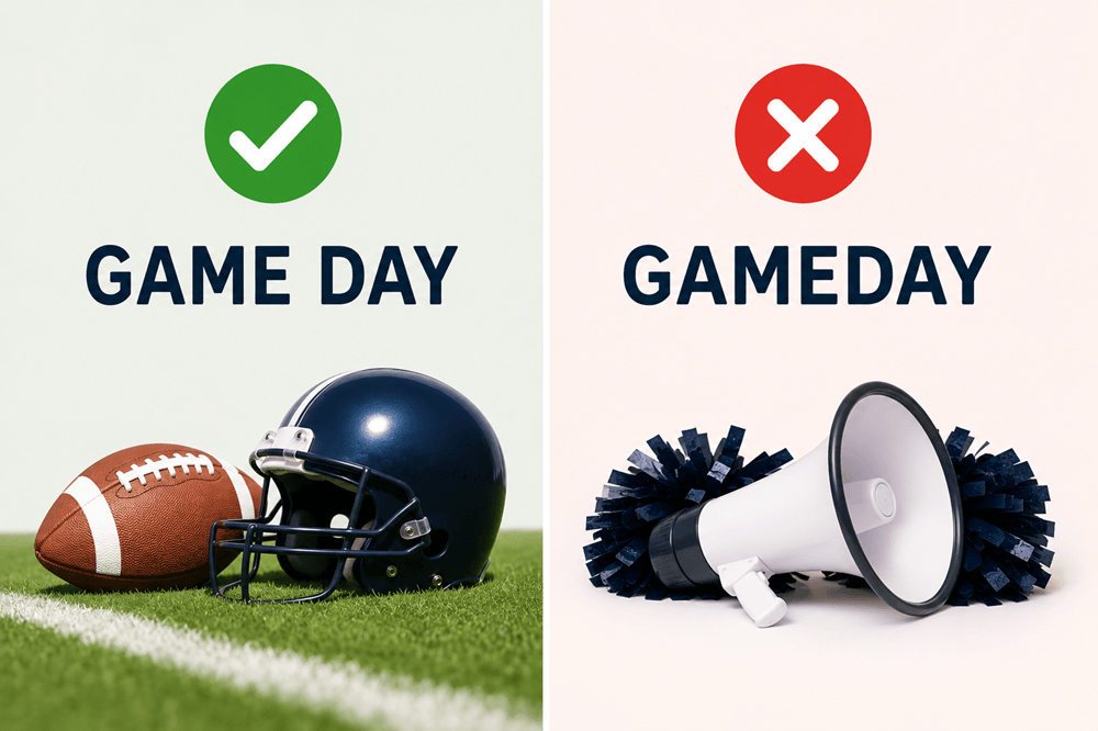 Is gameday one word