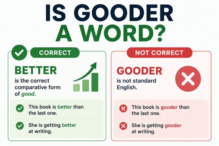 Is gooder a word