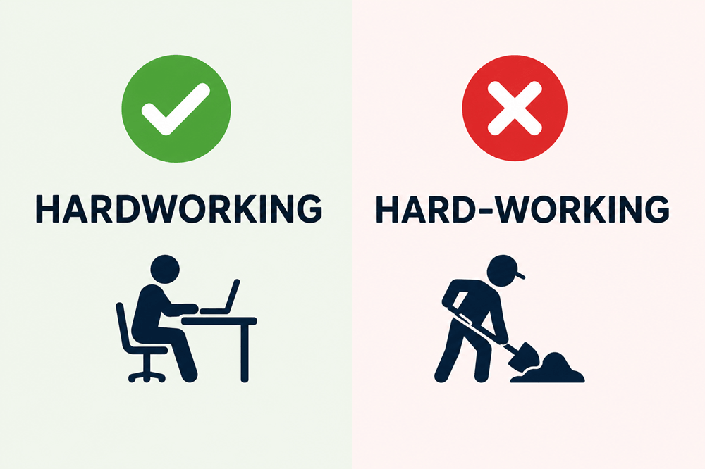 Is hardworking one word